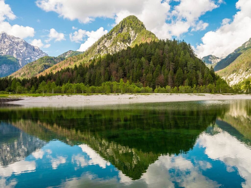 jezero Jasna, Kranjska Gora, Slovinsko