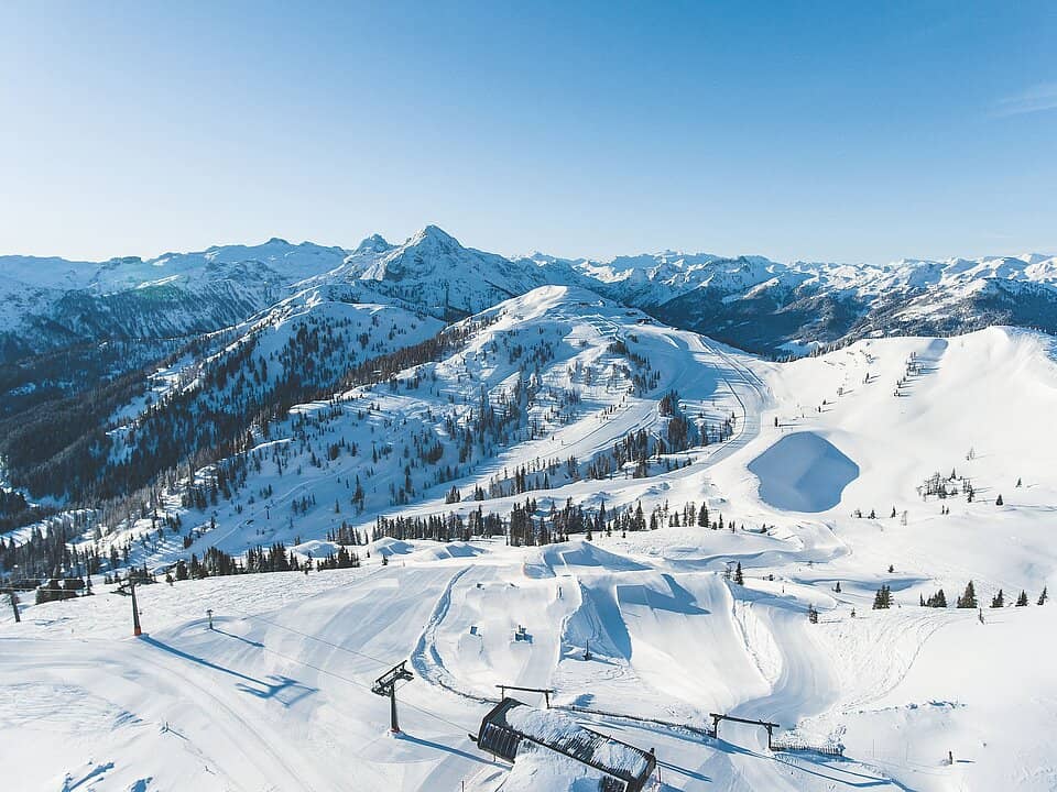 Flachau - lyžování s dětmi