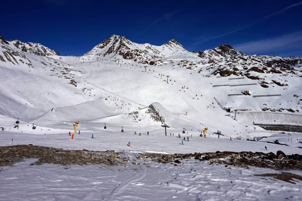 Sölden, Rakousko, lyžování