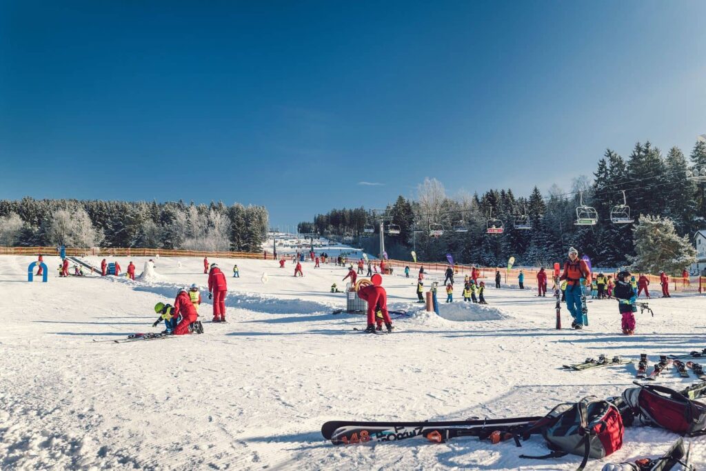 Skiareál Lipno pro děti